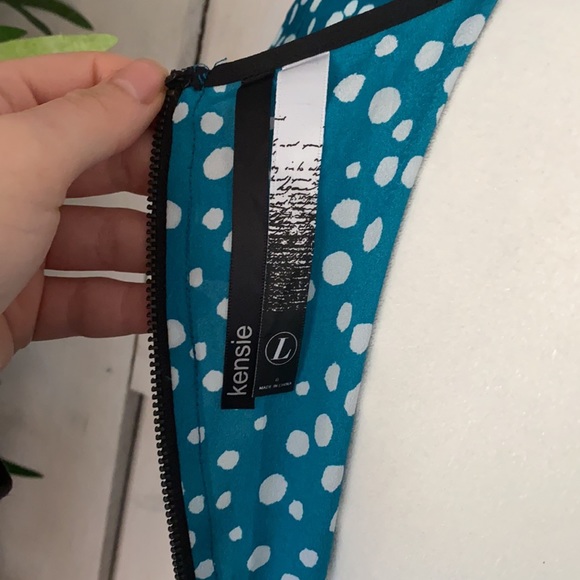 Kenzie Polka Dot Peplum - size large - Picture 6 of 10